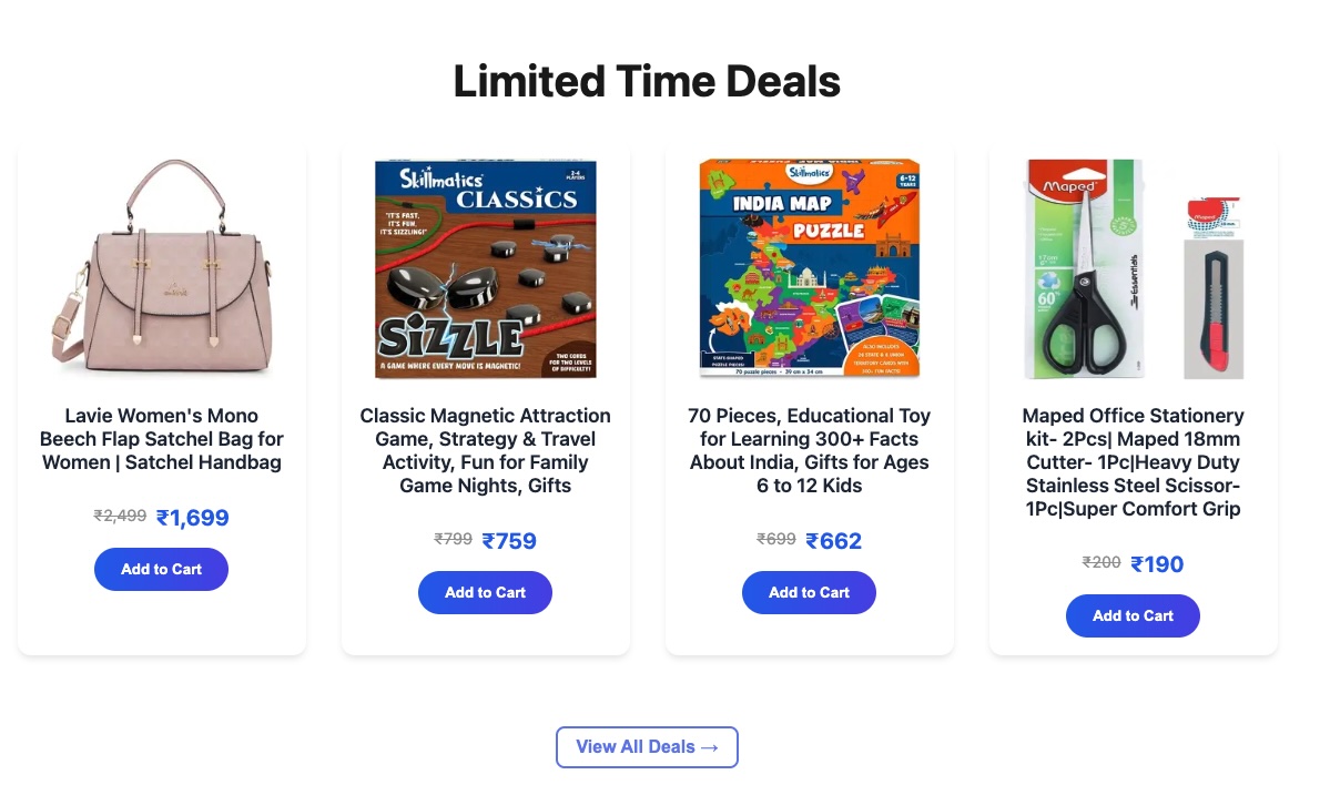 Limited Deal Promotion